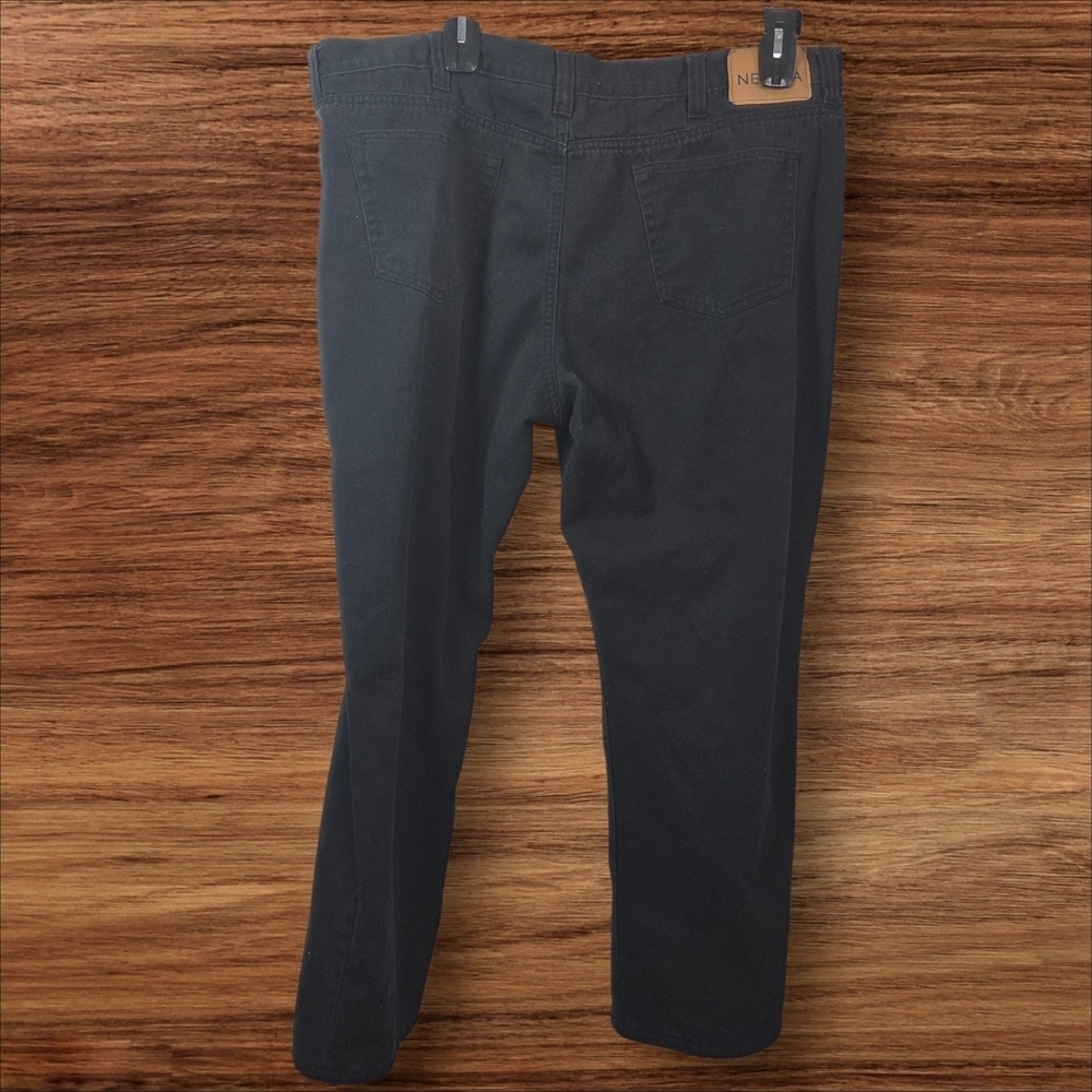 Nevada Men's Black Fleece Lined  Jeans Size 42x31 - Picture 4 of 8